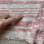 Charming Charlie Coastal Casual Open Crochet Knit Sweater Medium Photo 2