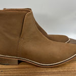 Free People Century Flat Boots Ankle Bootie Brown Leather Boho Women's 37 US 6.5 Photo 0