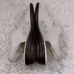 SAS Quatro Slingback Bone Ivory Sandal Hook Loop Adjustable Straps Comfort 10 N Photo 3