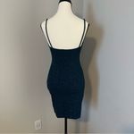 None Saved By The Dress GLITTER SHORT DRESS WITH SLIT - Size Medium - EUC‎ Photo 2