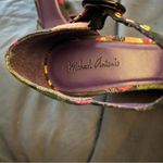 Michael Antonio  wedge sandals cross cross open toe floral size 8.5 Photo 3