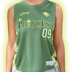 Disney The Princess and the Frog Tiana Women's Cropped Basketball Jersey Photo 0
