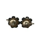 Vintage Estate West Germany Black Beaded Crocker Necklace & Earrings Jewelry Set Photo 12