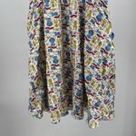 Her Universe  Blue White Star Trek Think Geek Mini Dress M pockets sheer cons Photo 5