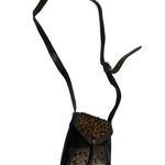 Brighton Fashionista Collection Chic calf hair black leather crossbody Bag Photo 9