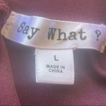 Say What? Say What? Embellished sleeveless bodycon dress Photo 5