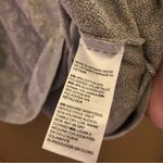 Chico's Chico’s Textured Animal-Print Bateau-Neck Sweater Grey metallic size XL Photo 3