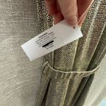 Bishop and Young  ALESSIA dress metallic fabric glam gold size S NWT Photo 8