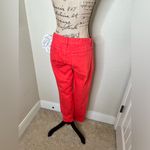 J.Crew NTM: Coral Colored Mid Rise Toothpick Skinny Jeans Sz 29 Photo 12