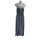 Skies Are Blue Anthropologie Size XS Maxi Printed Dress Photo 2