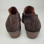 Lucky Brand  FERRYN LEATHER BROWN METALLIC ANKLE SHOOTIES BOOTS 6M WESTERN Photo 4