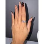 Natural‎ Tanzanite 925 Sterling Silver Ring Size 8 Jewelry Blue Photo 2