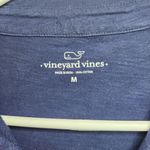 Vineyard Vines Women's  Blue V Neck Shirt Sz Medium Photo 5