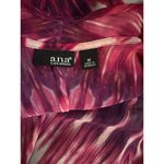 a.n.a Duster/ Kimono Coverup Pink/Purple Pattern Size Medium 3/4 Sleeve Flowy . Photo 4