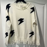 Haptics by Holly Harper sweater White Size L Photo 0