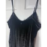 Victoria's Secret Victoria’s Secret Black Velvet Lace Trim Chemise Slip Dress Nightgown XL Photo 7
