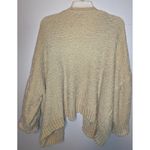 Very J  Cream Open Cardigan Poncho Size Small Thick Knit Cottagecore Photo 4