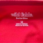 Wild Fable ButterBliss Red Halter Tank Top Womens M Plunge Neck Party Y2K NEW Photo 4