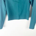Abercrombie & Fitch  Green Long Sleeves Cropped Square Neck Top, Size Small Photo 6