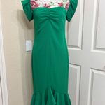 Lovers + Friends strapless green dress Photo 1