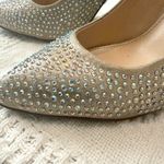 Betsey Johnson  8 Shine rhinestone holographic jeweled heels 2506 Photo 5