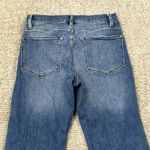 Frame  Le High Straight Jeans Womens 25 Medium Wash Distressed Ankles Stretch Photo 8
