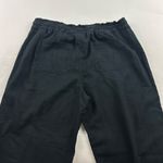 Ava & Viv Black Linen Blend Wide Leg Lounge Pant 2X Photo 6