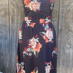 New YATHON Summer Dress Size Small Beach Sundresses Vintage Ruched Bust A Line Black Photo 1