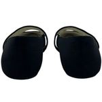 Bettye Muller Black Velvet Pointed Toe Flats Sequins Floral Embroidery Womens 7M Photo 4