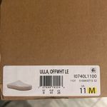 Vince Women's Ulla Slip On Espadrille Flats/ Mules, Off White Size 11 New in Box Photo 10