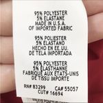 NWT Tash + Sophie Red Sleek Drape Dress with Asymmetrical Hemline Size M Photo 5