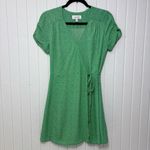 & Other Stories LOS ANGELES‎ ATELIER & Other Stories mini leaves print wrap mini dress green 4 Photo 2