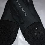 Dirty Laundry  6.5 Black Granite Beaded Ballet Flat Slipper Loafers Shoes Funeral Photo 0
