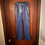 Cami NYC  Hanie Vegan Leather Pants in Night Shadow Blue Size 2 Photo 1