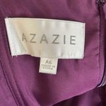 Azazie  Rebecca Maxi Gown Dress in Grape Photo 10