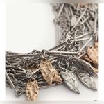 ZARA  limited edition chain necklace gold/silver Photo 2