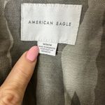 American Eagle Camo Camouflage Shirt Jacket Shacket Size Medium Green Photo 5