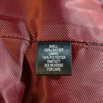 Croft & Barrow Vintage Y2K Short Black Leather Zip Up Jacket~M~ Photo 6