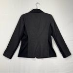 Chico's Chico’s 0 So Slimming Ponte Blazer Black/Charcoal Gray Women's Size Small (4/6) Photo 3