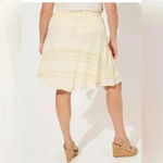 Torrid NWT Ivory Lace Smocked Waist Skater Skirt 4X K44 Photo 2