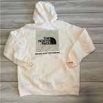 The North Face Womens Evolution Box NSE Regular Hoodie Cream XL NWT Photo 3