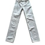 Isabel Marant White Straight Jean SIZE 24 Rigid Denim Quiet Luxury $390 NEW Photo 4