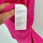 Naked Wardrobe  Raspberry Scoop‎ Neck High Cut Thong Bodysuit NWT Size L Photo 3
