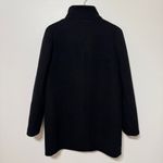J.Crew  Wool Cocoon City Pea Coat Size 6 Black J6140 Photo 5