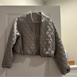 Lululemon Quilted Bomber Jacket in Riverstone Photo 8