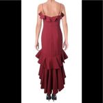 Jarlo London JARLO Medium Mina Layered Ruffle Sleeveless V-Neck Evening Gown Photo 2