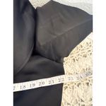 Ellen Tracy Women’s Black Cropped Jacket Size 16 – Button Front, Shawl Collar Photo 4