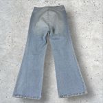 SPRWMN Los Angeles Pull‎ On Wide Leg Flare Crop Jeans Leggings Revolve Sz M Blue Size M Photo 4