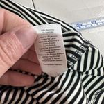 Talbots  Scoop Neck SS Stretch Striped Knit T-Shirt Black White‎ Size 2X 2XP Photo 7