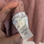 Loft Light Pink Soft Long Sleeve Mock Neck Stretch Cut-Out Pullover Sweater Photo 9